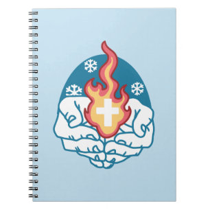 Cold Change, Faith's Fire - Motivational Christian Notebook