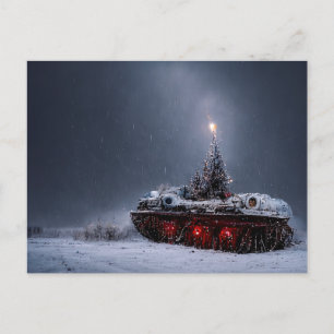 Cold Christmas Postcard