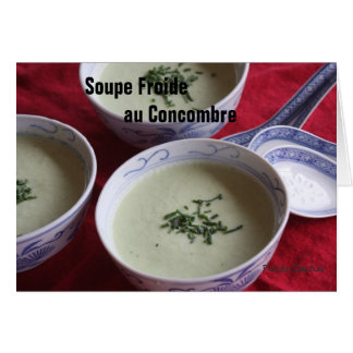 Cold Cucumber Soup
