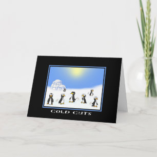 Cold Cuts Greeting Card