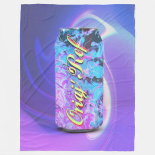 Cold Drink  Fleece Blanket