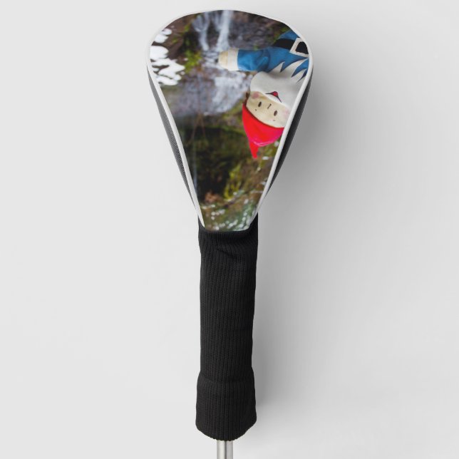 Cold Falls Gnome Golf Head Cover (Front)