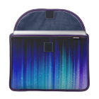 Cold Fire - Blue Teal Purple Streaks Pattern