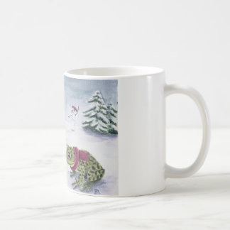 "Cold Frogs" by Deanna Bach Art Coffee Mug
