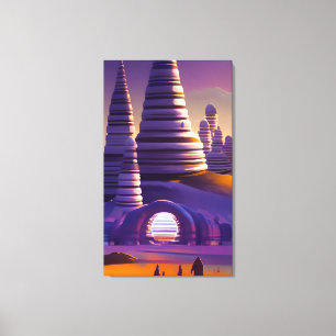 Cold Fusion Dreamer Canvas Print