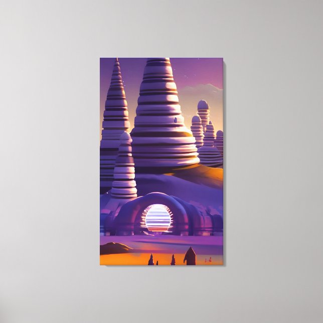 Cold Fusion Dreamer Canvas Print (Front)