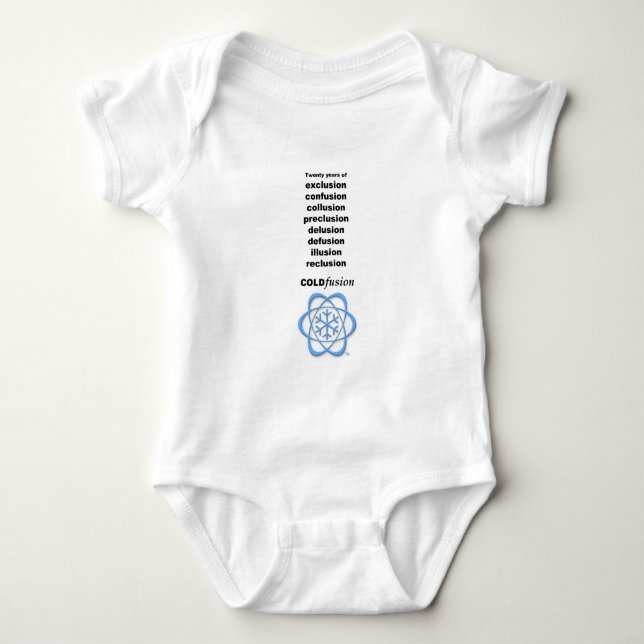Cold Fusion - Twenty years of Baby Bodysuit (Front)