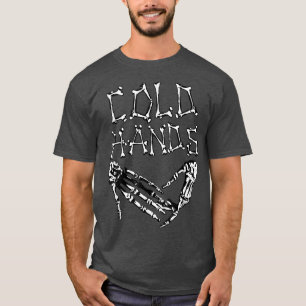 Cold Hand Skeleton Hand Heart Vintage For Men Wome T-Shirt