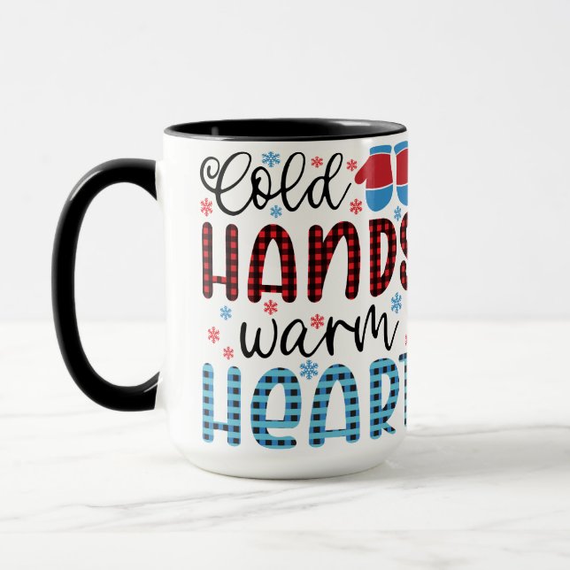 Cold Hands Warm Heart Mug (Left)