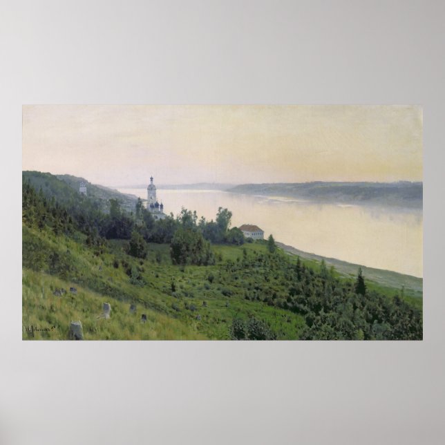 Cold Landscape, 1889 Poster (Front)