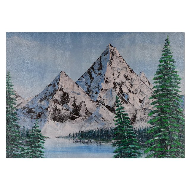 Cold Mountain  Cutting Board (Front)