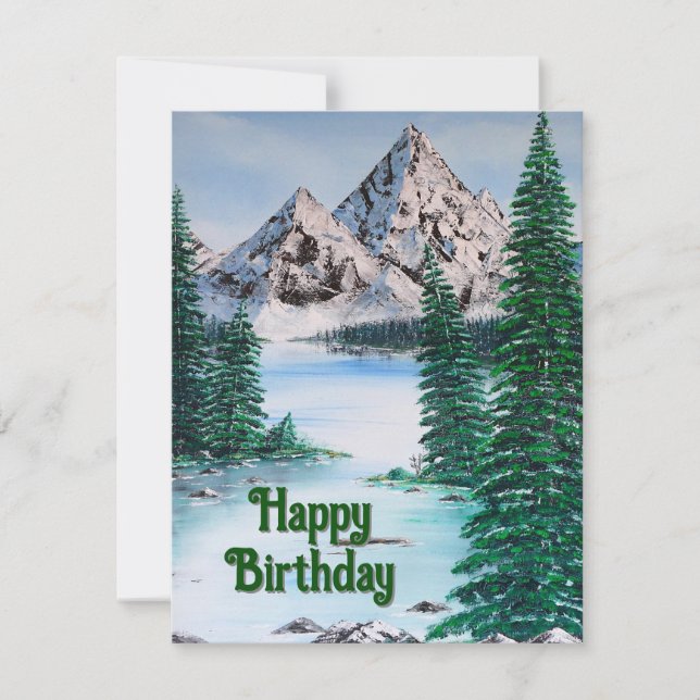 Cold Mountain Holiday Card (Front)