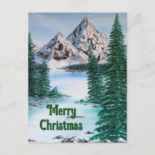 Cold Mountain Holiday Postcard