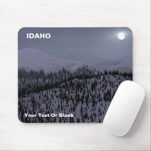 Cold Night In Idaho Mouse Mat