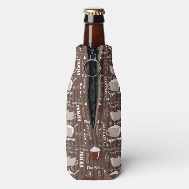 Cold or Hot Coffee Bottle Cooler (Bottle Back)