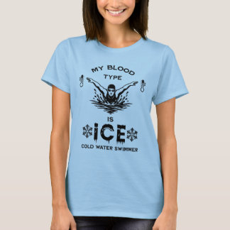 Cold Plunge Swimmer T-Shirt