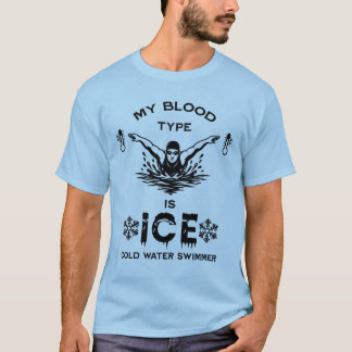 Cold Plunge Swimmer T-Shirt