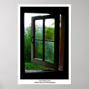 Cold Rainy Day Poster