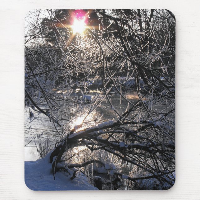 Cold River Hafren Mouse Mat (Front)