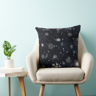 Cold Snowflake Pattern Trend  Cushion