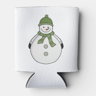 Cold snowman can cooler