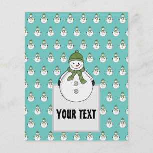 Cold snowman flyer