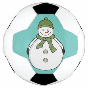 Cold snowman football