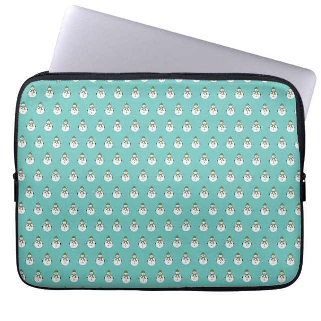 Cold snowman laptop sleeve (Front)