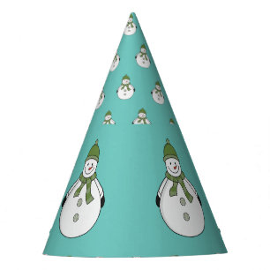 Cold snowman party hat