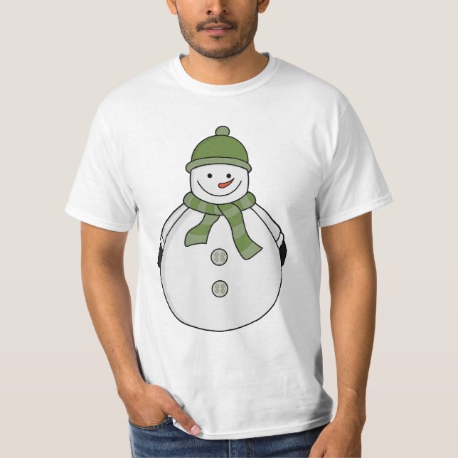 Cold snowman T-Shirt (Front)