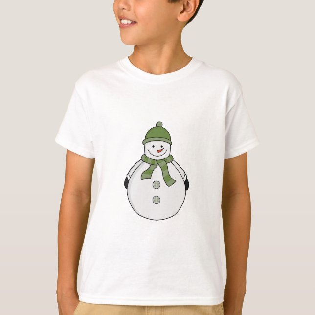 Cold snowman T-Shirt (Front)