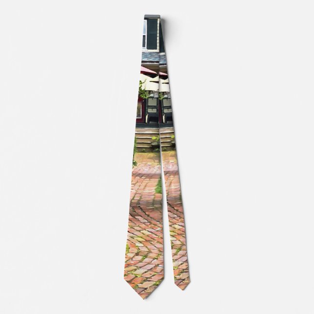 Cold Spring NY - Outdoor Dining on the Patio Tie (Front)