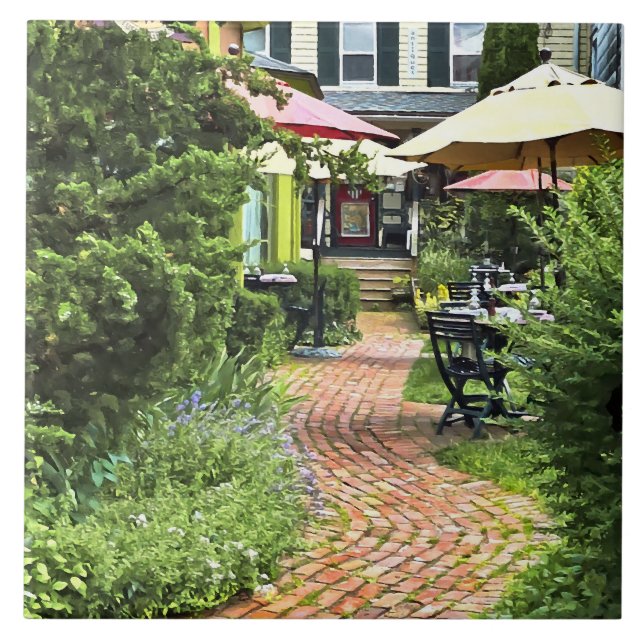 Cold Spring NY - Outdoor Dining on the Patio Tile (Front)