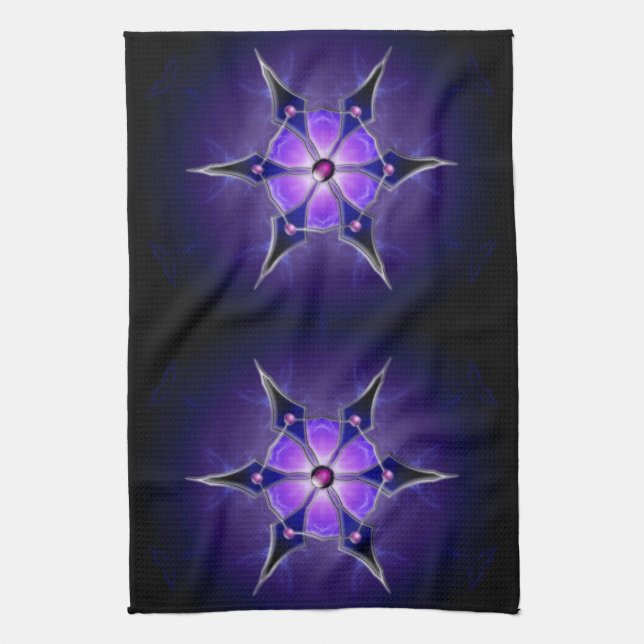 Cold Starlight Kitchen Towel (Vertical)