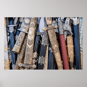 Cold steel arms poster