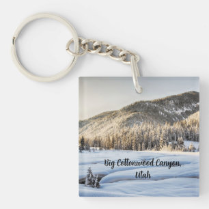 Cold Utah Memories Key Ring