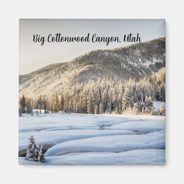 Cold Utah Memories Magnet (Front)