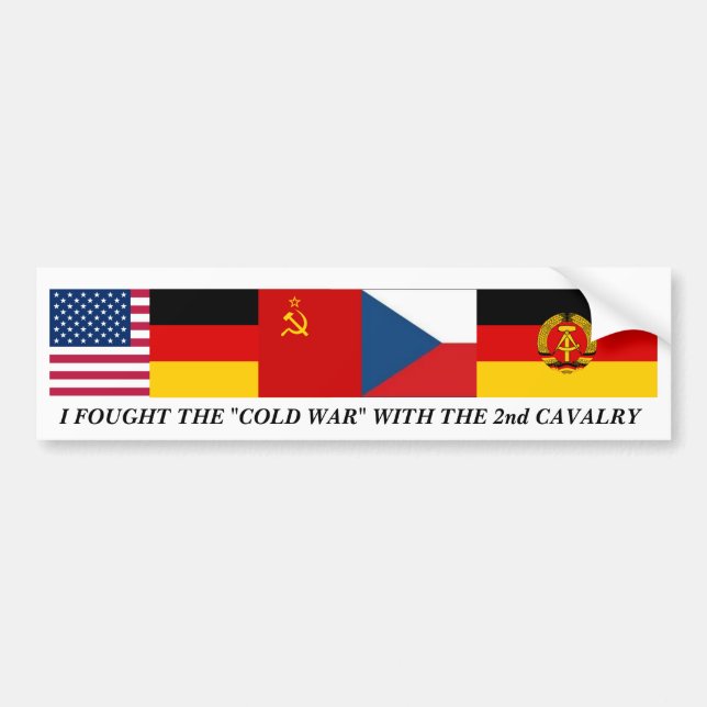 Cold War Bumper Sticker (Front)