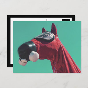 cold war horse postcard