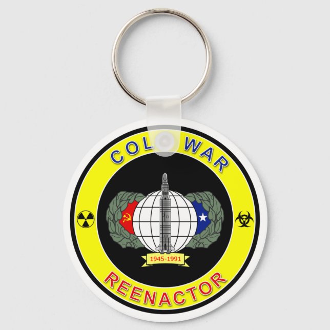 Cold War Reenactor Key Ring (Front)
