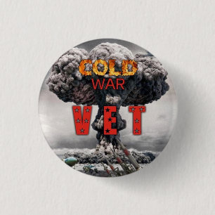 Cold War Vet 3 Cm Round Badge