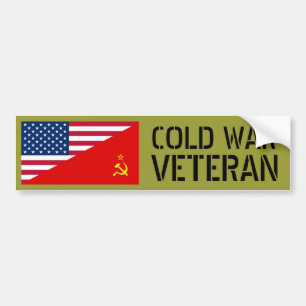 Cold War Veteran Bumper Sticker