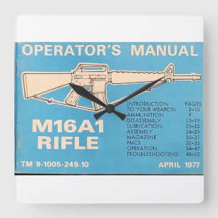 Cold War Veteran Clock