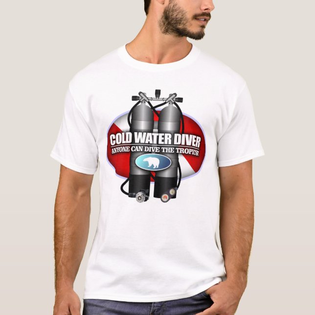 Cold Water Diver (ST) T-Shirt (Front)