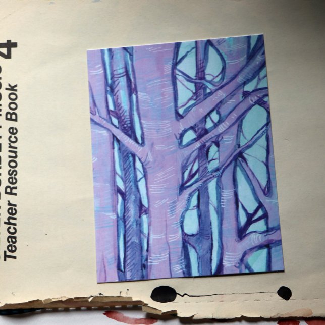 Cold winter Trees                                  Postcard (Creator Uploaded)