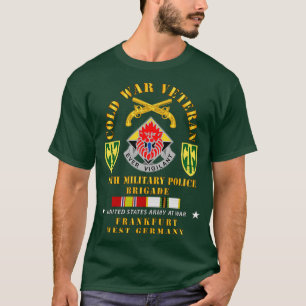 ColdVet 18th Military Police Brigade DUI SSI w COL T-Shirt