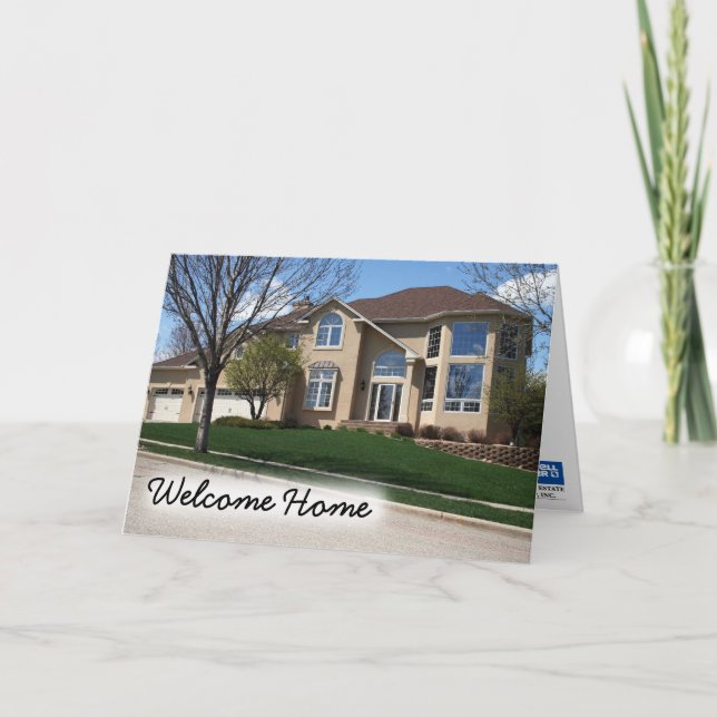 Coldwell Banker Notecard: Welcome Home Card (Front)
