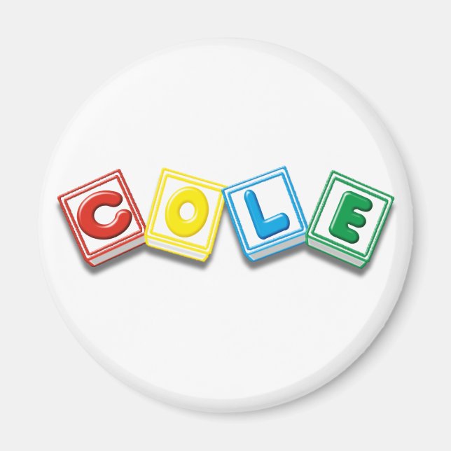 Cole Magnet (Front)