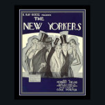 Cole Porter Art Deco "New Yorkers" Print 16 x 20<br><div class="desc">Nice Nostalgic Art Deco Sheet Music Cover "The New Yorkers" by  Cole Porter</div>