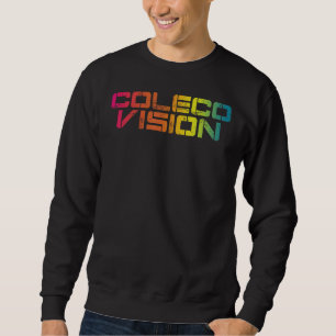 Coleco Vision Vintage Retro Colourful Text Sweatshirt